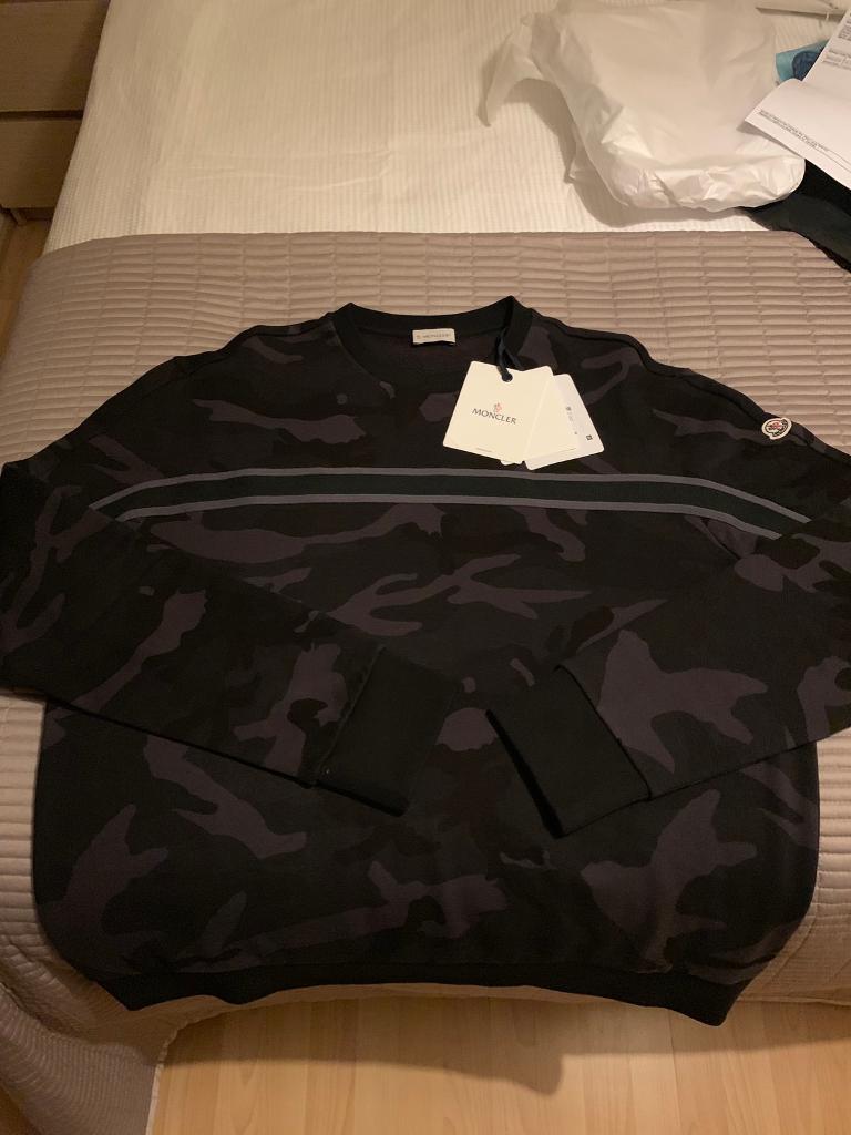 moncler camo sweatshirt